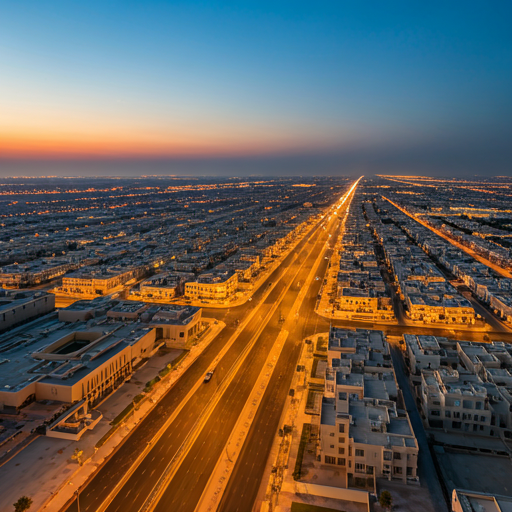 North Riyadh aerial view